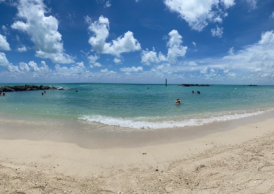 Key West Beach: Fort Zachary Taylor