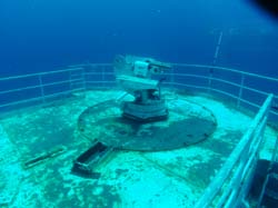 Vandenberg wreck in Key West underwater